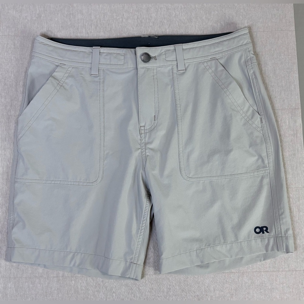 Outdoor Research Ferrosi Shorts 7” Tan Lightweight Hiking Trail Utility